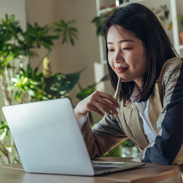 woman thinking about changing careers after graduating