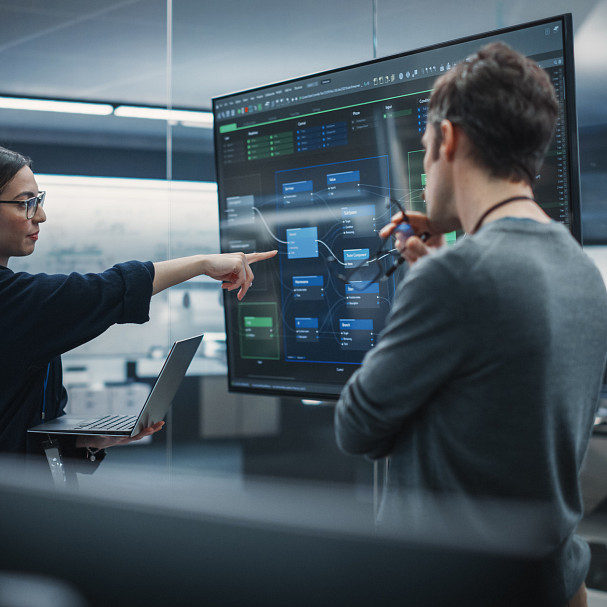 developers discussing why training is important in business